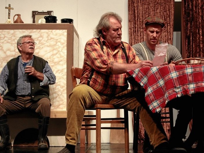 Szenenbild einer Theateraufführung