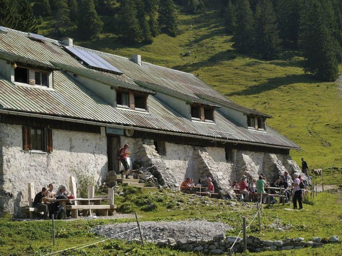 Bauernhaus in den Bergen