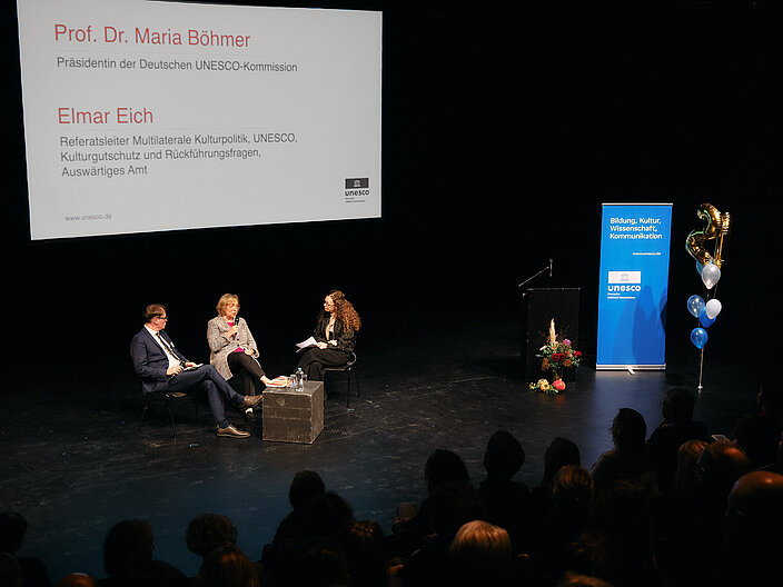 Eröffnungsgespräch_Jubiläumsveranstaltung 2005er Konvention_2025 Eröffnungsgespräch mit Maria Böhmer und dem Auswärtigen Amt