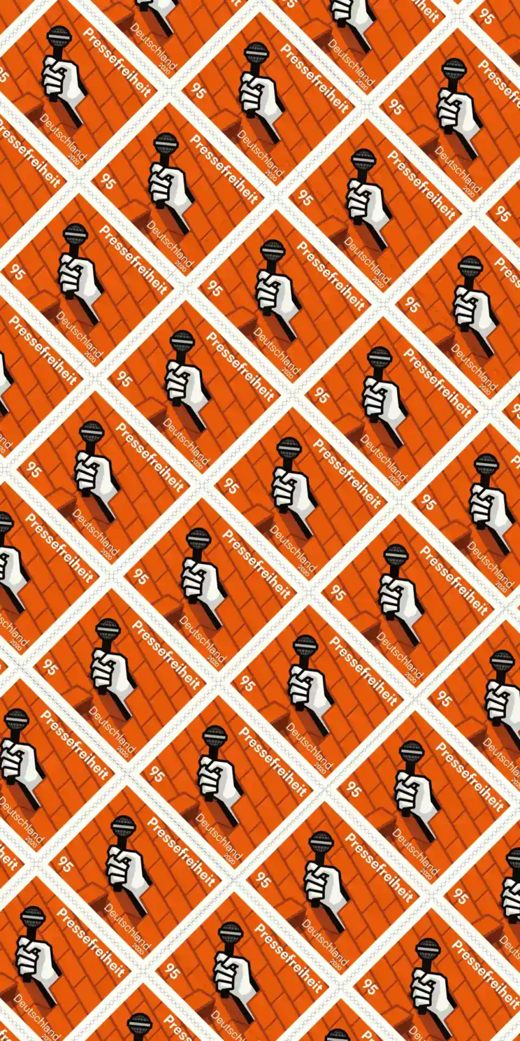 Briefmarke Pressefreiheit 2020