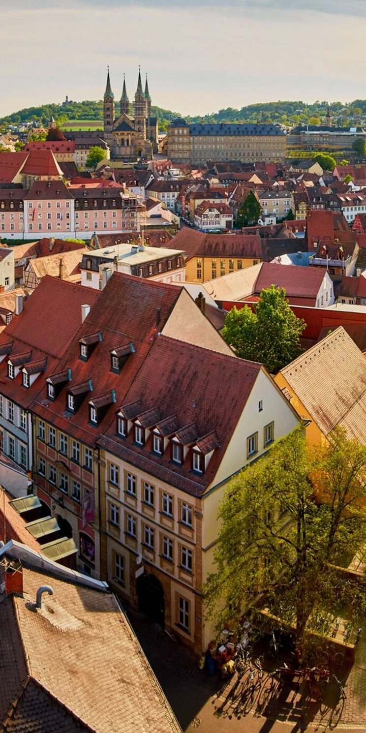 Altstadt von Bamberg Blick über die Altstadt von Bamberg