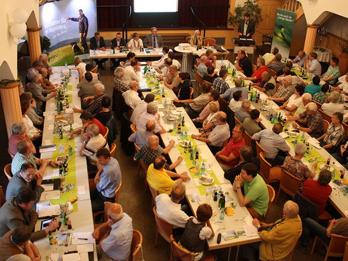 Gruppe von Menschen auf einer Konferenz