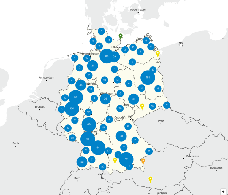 BNE-Akteurskarte hier ist die BNE-Akteurskarte zu sehen