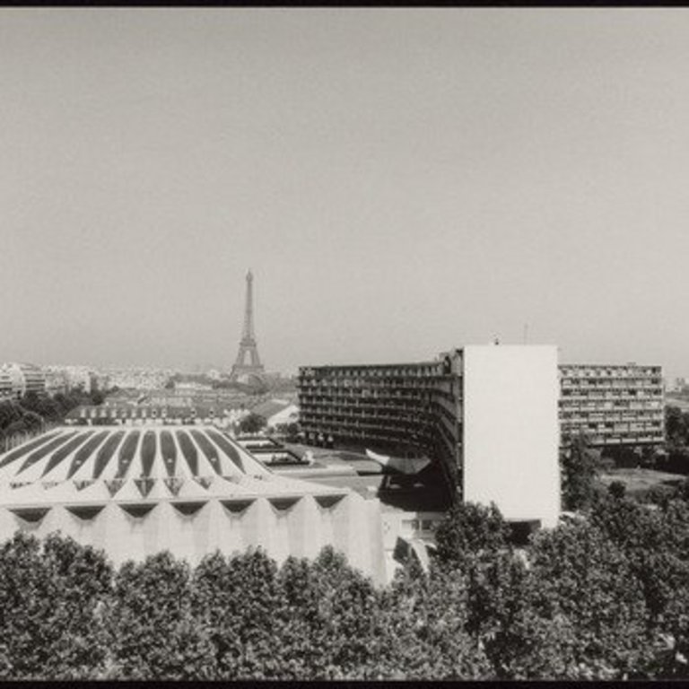Paris_c__UNESCO_Franck_Dudouau_1994 Blick auf das UNESCO-Hauptquartier in Paris 1994