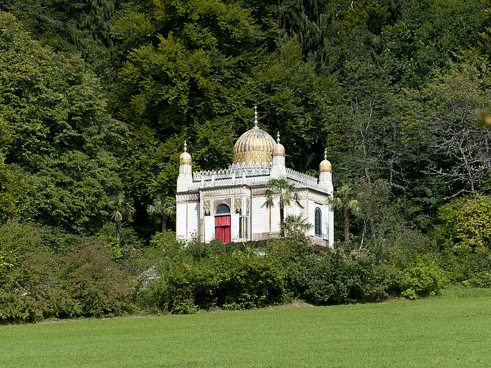Maurischer Kiosk im Garten von Schloss Linderhof