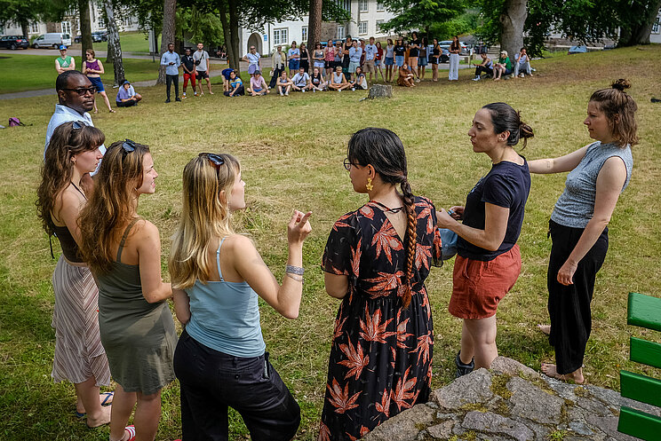kulturweit-Freiwillige am Werbelinsee kulturweit-Freiwillige am Werbelinsee