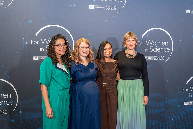 Preisträgerinnen deutscher UNESCO-l'Oréal-Förderpreis 2026