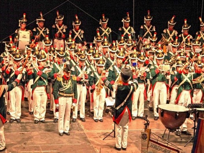 Spielmannszug in Uniform