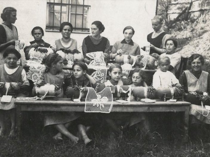 Gruppe von Schülern