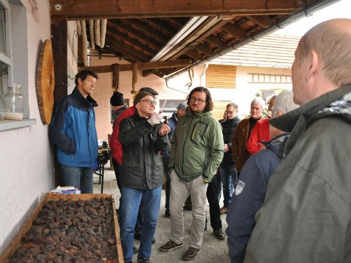Gruppenbild mit Dörrobst