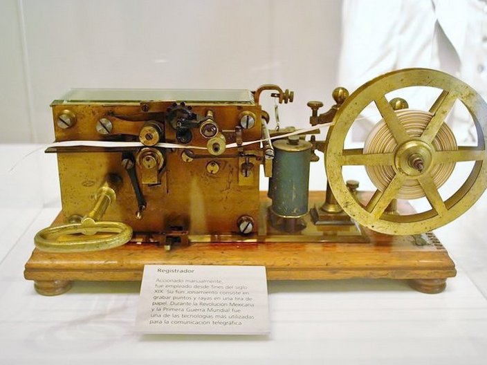 Telegraph in einem Museum