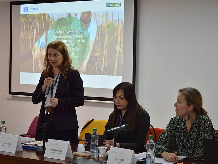 Er&ouml;ffnung des Global Symposium