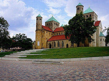 Hildesheim, Michaeliskirche Ansicht der Michaeliskirche in Hildesheim