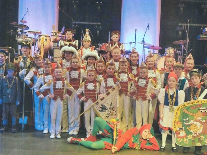 Kindergruppe im Karneval