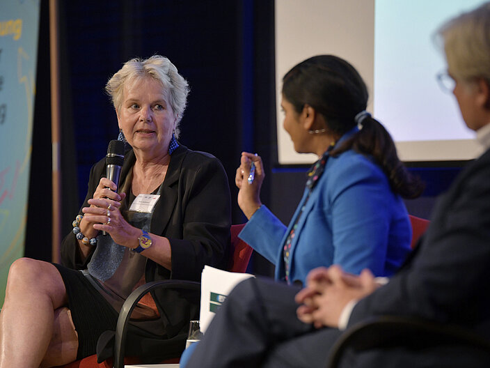 BNE-Auszeichnung Köln Doris Dieckman Auf diesem Foto ist Doris Dieckmann zu sehen