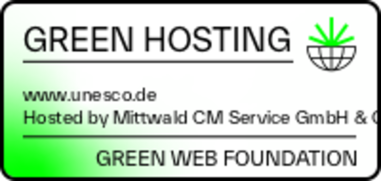 Zertifikat für "Green Hosting" der Green Web Foundation
