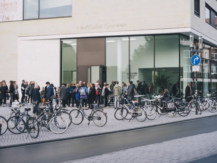 Eingang eines Museums