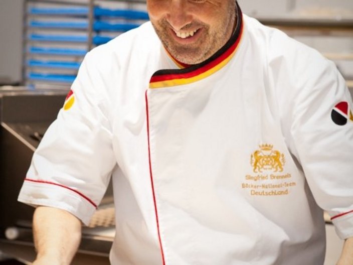 Bäcker bei der Arbeit