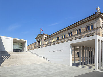 James-Simon-Galerie_© Staatliche Museen zu Berlin / David von Becker Foto der James-Simon-Galerie auf der Berliner Museumsinsel