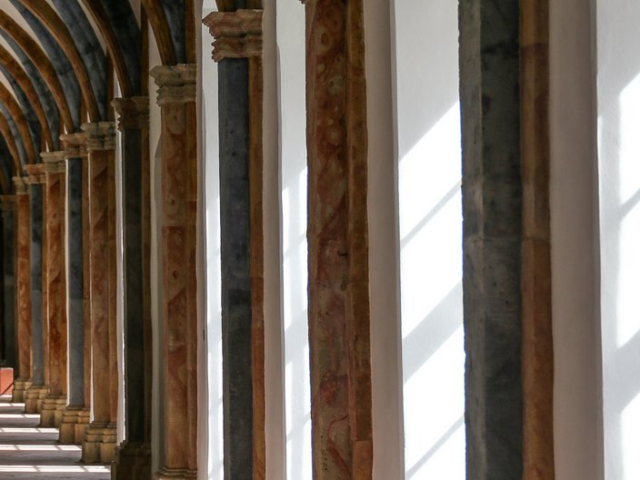 Kreuzgang in Kloster Corvey