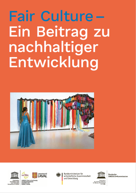 Titelbild der Studie Fair Culture Titelbild der Studie Fair Culture, zu sehen sind Titel, Bild und die Logos der Förderer der Studie.