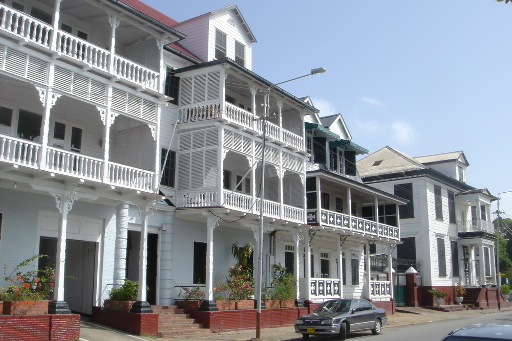 Historische Innenstadt von Paramaribo Suriname Historische Innenstadt von Paramaribo Suriname