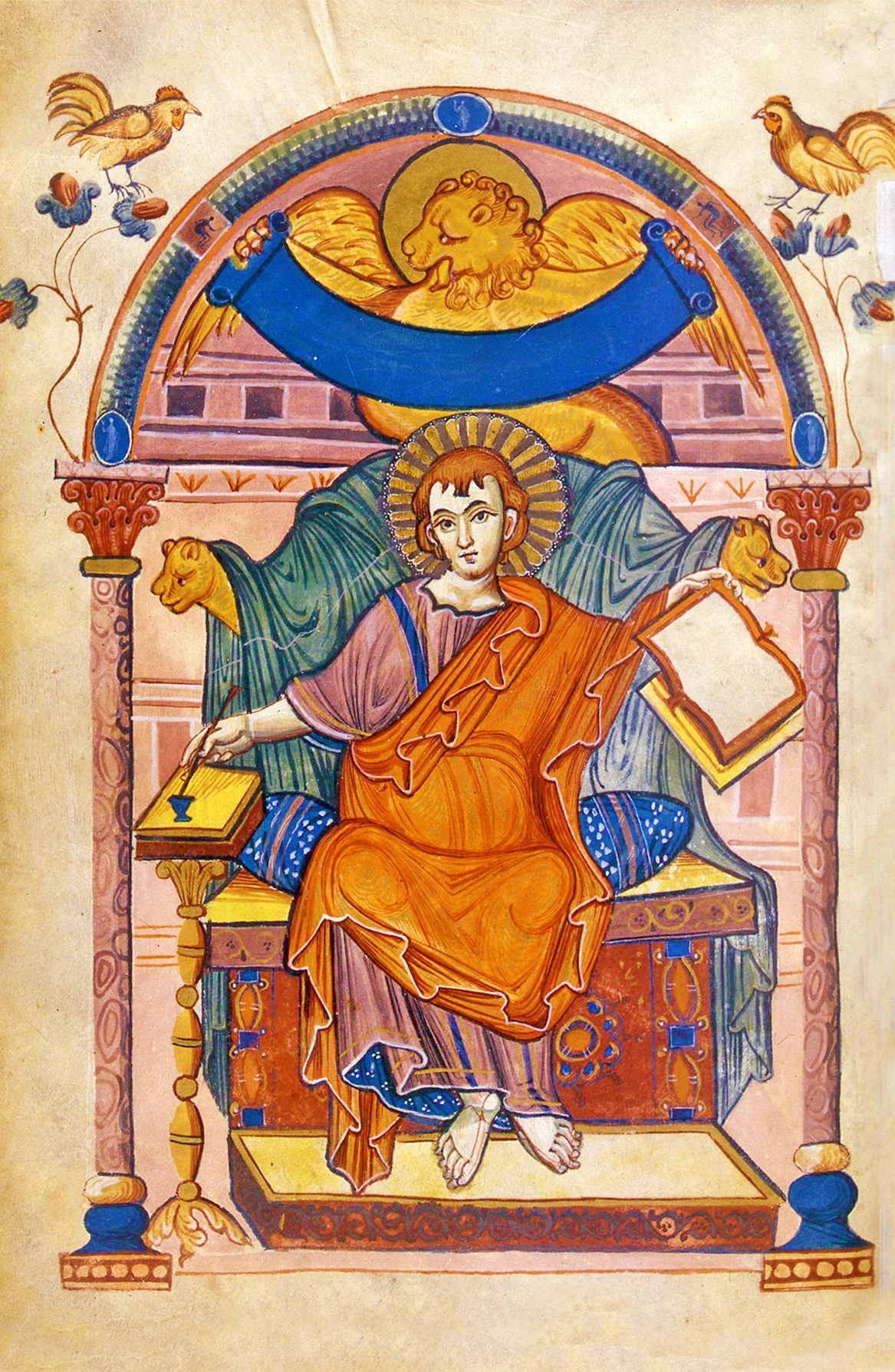 Ada-Evangeliar, Hs 22 Markus 