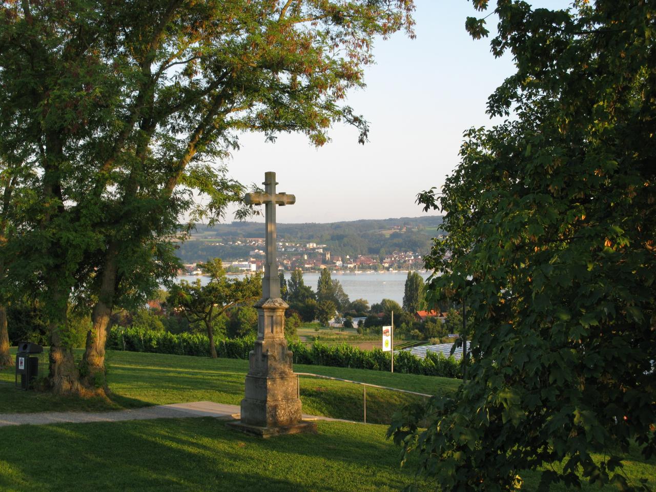 Blick von der Klosterinsel Reichenau auf den Bodensee