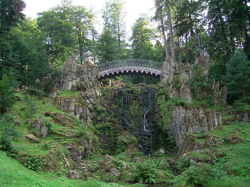 Teufelsbrücke im Bergpark Wilhelmshöhe