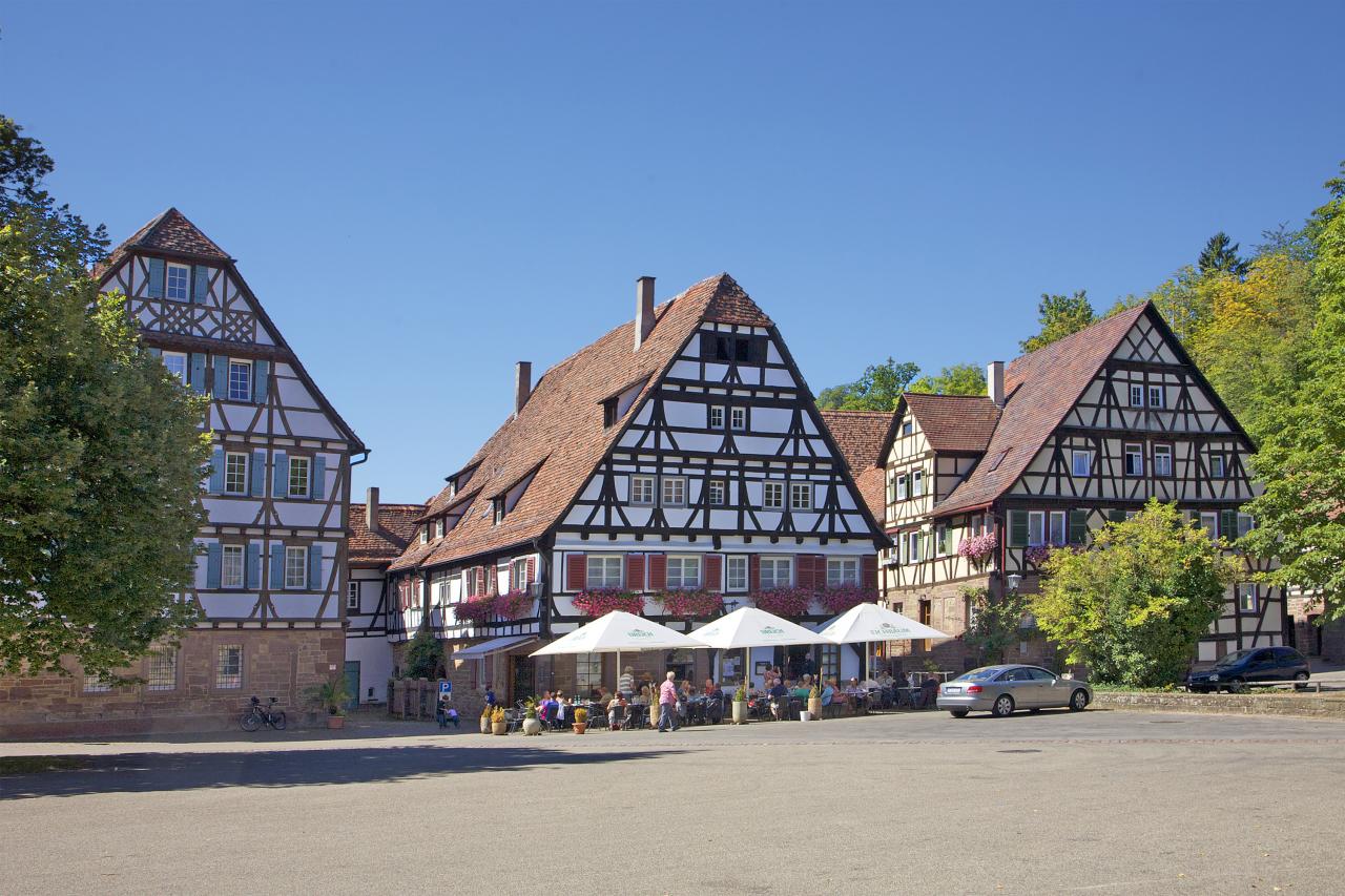 Fachwerkbauten auf der Klosteranlage Maulbronn