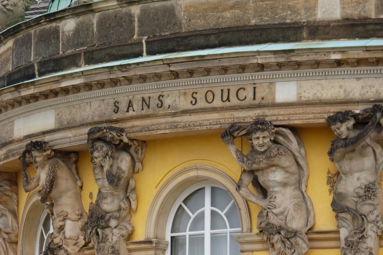 Schloss Sanssouci (Detail)