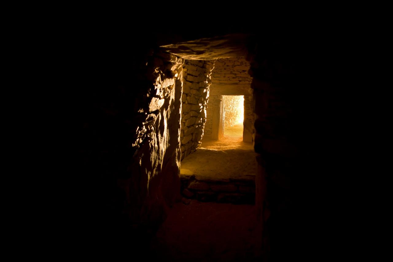Wintersonnenwende im Tholos de El Romeral, Dolmenstätten von Antequera