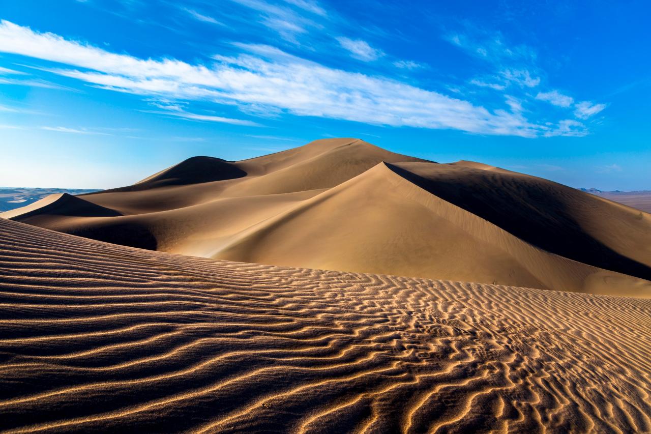 Sanddünen in Rig-e Yallan, Wüste Lut