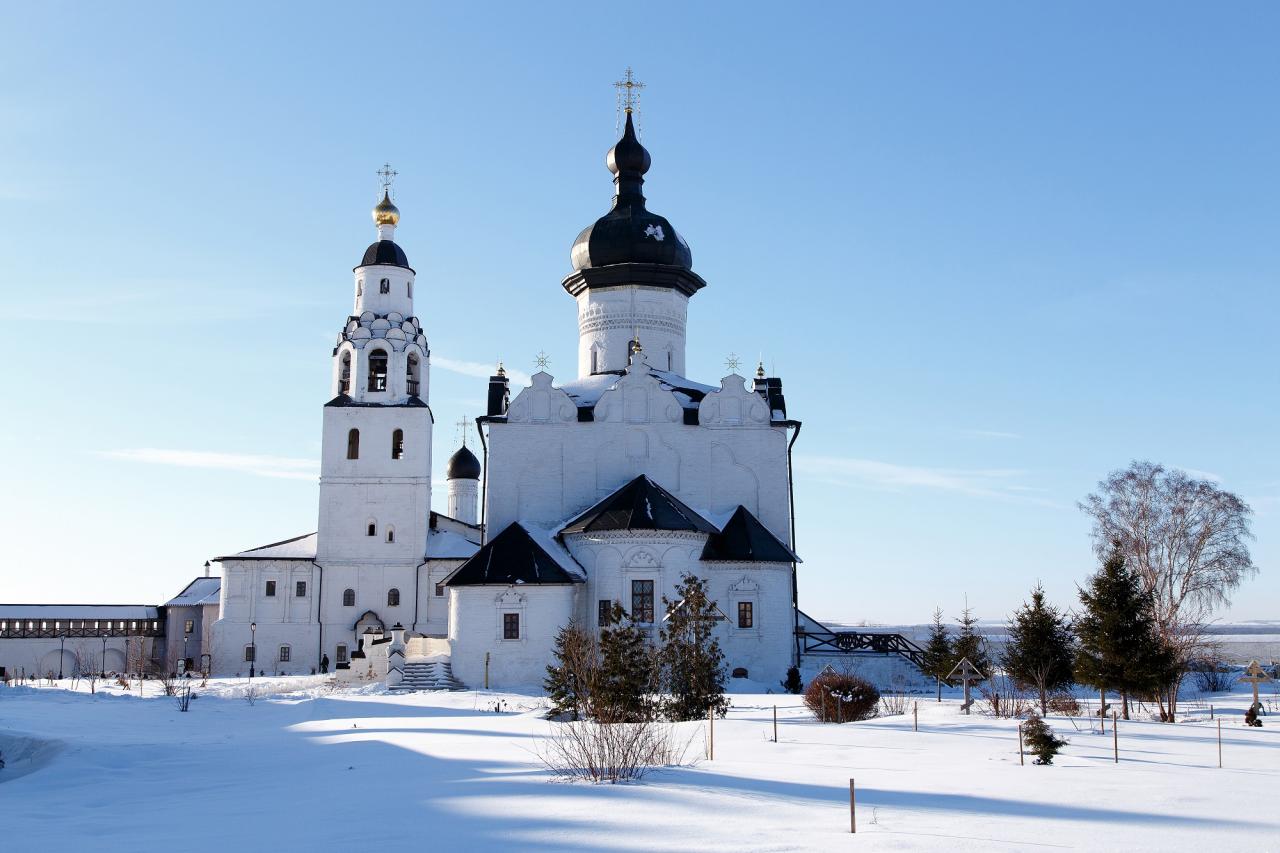 Mariä-Himmelfahrts-Kathedrale der Insel Swijaschsk, Russische Föderation