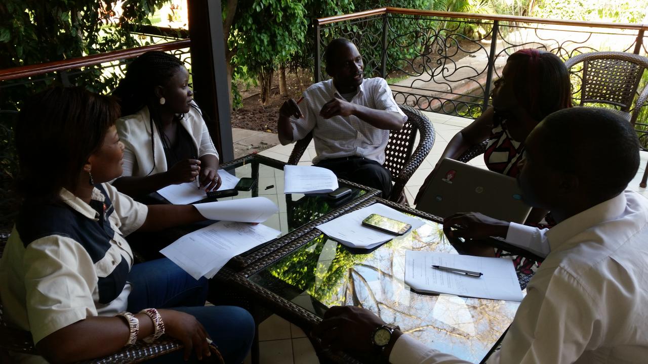 Workshop zum Toolkit in Zambia