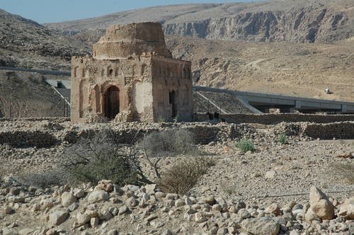 Bibi Maryam Mausoleum in der Antiken Stadt Qalhat