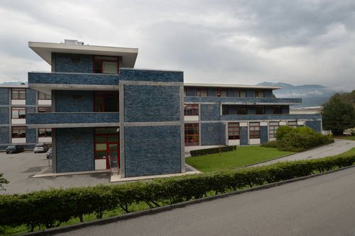 Olivetti Studien- und Forschungszentrum in der Industriestadt Ivrea