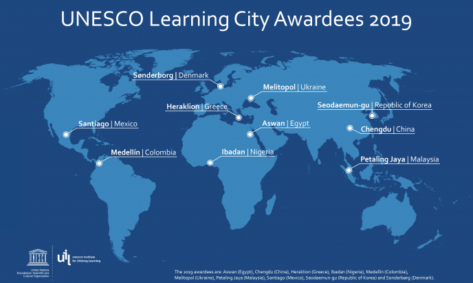 UNESCO Learning City Awardees 2019