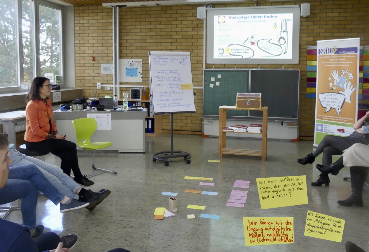 Ideen/Lösungen für Herausforderungen finden - Workshop Schwarzwaldschule Ittersbach