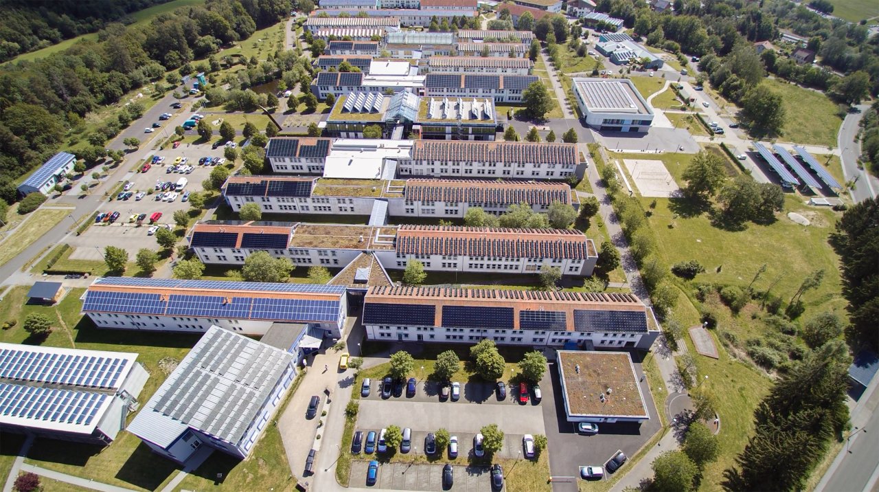 Solarcarports und Solardachanlagen am Umwelt-Campus Birkenfeld