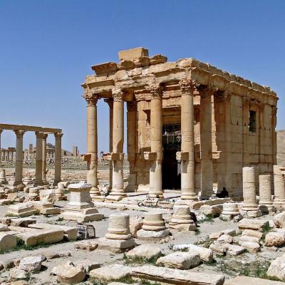 Temple_of_Baal-Shamin_Palmyra_CC BY-SA 3.0_Bernard Gagnon