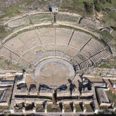 Philippi, Theater aus der hellenistischen Epoche