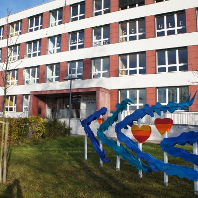 Gebäude der Heinrich-Hertz-Schule in Ilmenau 